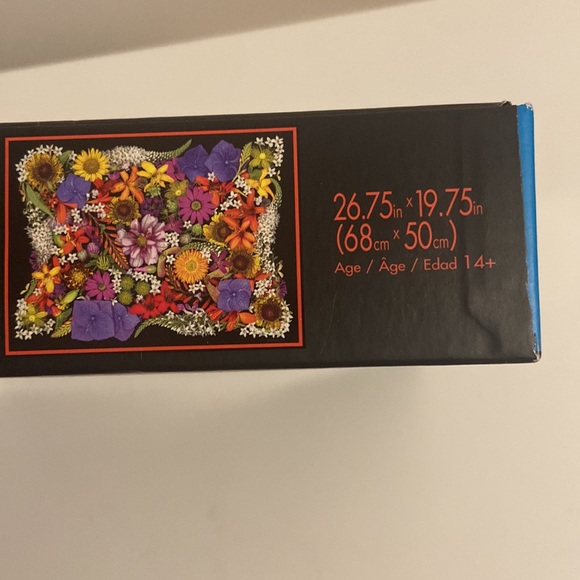 Brand new “posy patch” jigsaw puzzle unopened 1000 pc - Picture 4 of 4